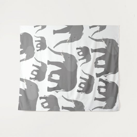 象デザイン タペストリー (正面(横))