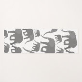 象デザイン ヨガマット (正面(横))