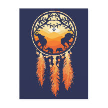 象ドリーム捕手はがき