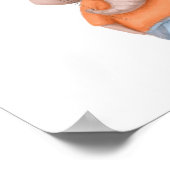 象バルーンプリント | Elephant Wallプリント ポスター (角)