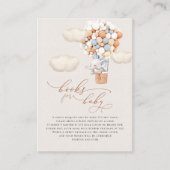 象バルーンベビーブックエンクロージャカード エンクロージャーカード (正面)