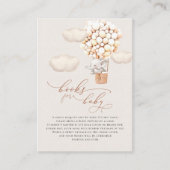 象バルーンベビーブックエンクロージャカード エンクロージャーカード (正面)