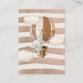 象バルーンベビーブックエンクロージャカード エンクロージャーカード (裏面)