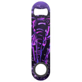 象バー鍵インパープルピンクスターリーナイト スピード栓抜き (裏面)