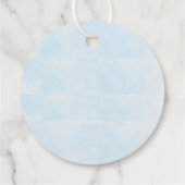 象パイロット誕生日メッセージカード フェイバータグ (裏面)