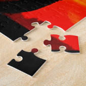 象パズルサンセット ジグソーパズル (側面)