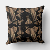 象パターン装飾用クッション20"をくまなくx 20" クッション (裏面)