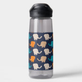 象パターン ウォーターボトル (背面)