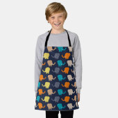 象パターン エプロン (着用した状態)