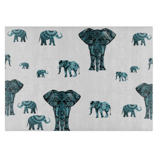 象パターン カッティングボード (正面)