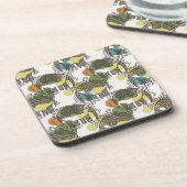 象パターン コースター (左側)