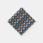 象パターン スタンダードカクテルナプキン (角)