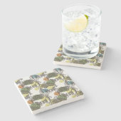 象パターン ストーンコースター (横)