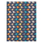 象パターン テーブルクロス (正面)