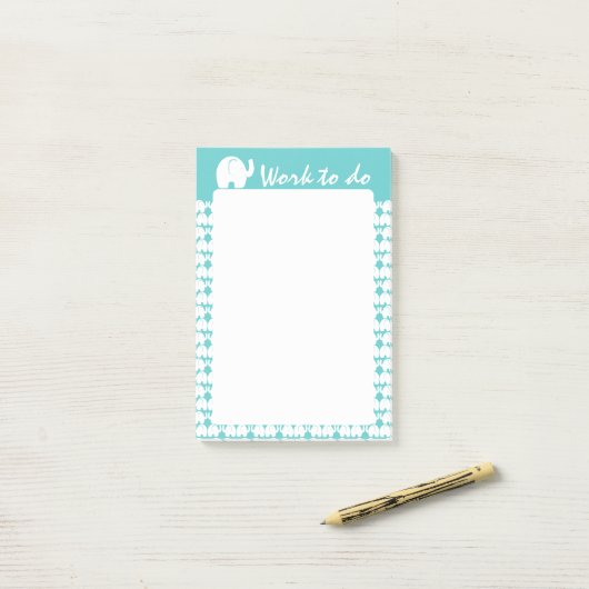 象パターン ポストイット (デスク上)