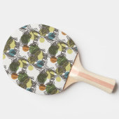 象パターン 卓球ラケット (横)