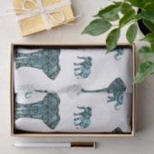 象パターン 薄葉紙 (ギフト)