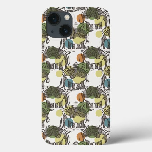 象パターン Case-Mate iPhoneケース (裏面)