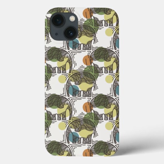 象パターン Case-Mate iPhoneケース (裏面)
