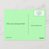 象パレードはがき ポストカード (裏面)