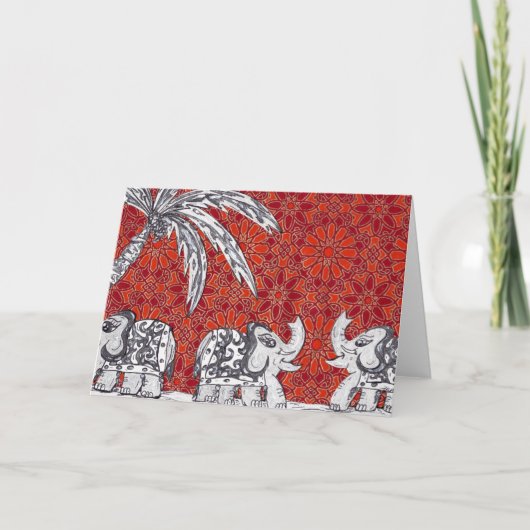 象パレード3 カード (正面)