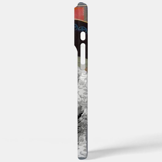 象パーソナライズされたのダマスクの電話箱 Case-Mate iPhoneケース (裏面 / 左)