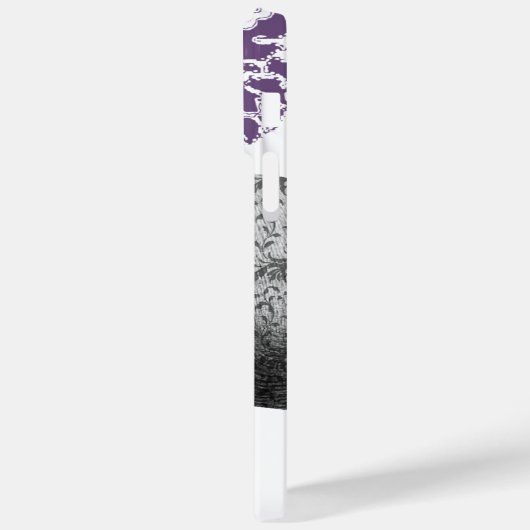 象パーソナライズされたのダマスク Case-Mate iPhoneケース (裏面 / 左)