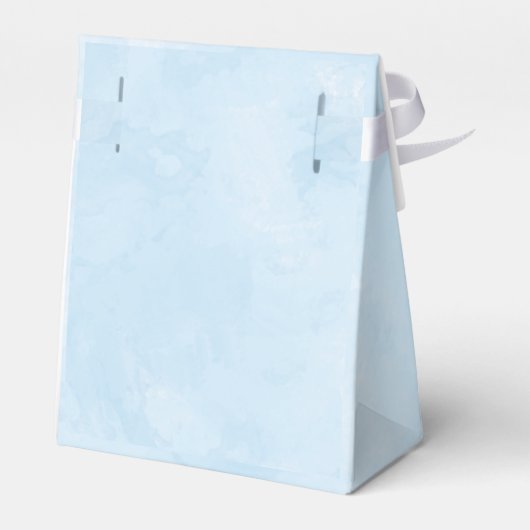 象パーソナライズされたの男の子シャワー フェイバーボックス (裏面サイド)