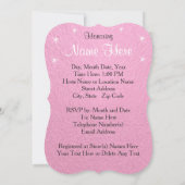 象パーソナライズされたベビーシャワー招待状 招待状 (裏面)