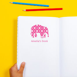 象パーソナライズされた蔵書票自己スタンプ セルフインキングスタンプ