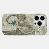 象パーソナライズされた迷彩 Case-Mate iPhoneケース (裏面 (横))