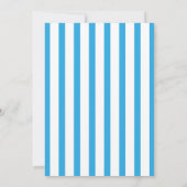 象パーティー子供の誕生日ワイルドおもしろい招待状 招待状 (裏面)