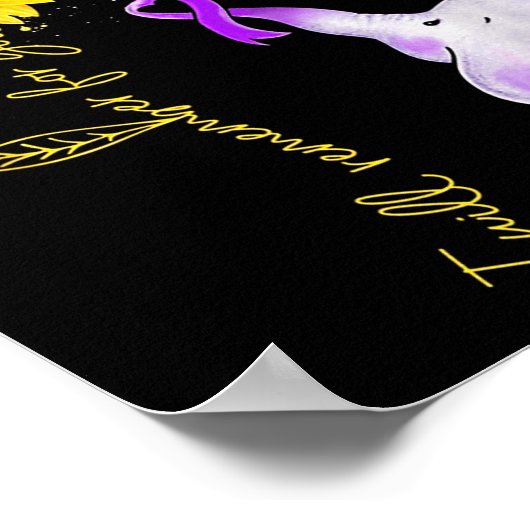 象ヒマワリのハイマーを覚えておこう ポスター (角)