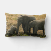 象ファミリー接着腰枕 ランバークッション (裏面)