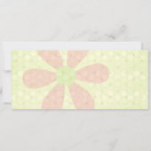 象ファンシー赤シャワー招待状 招待状 (裏面)