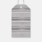 象フランスの男女兼用のシャワー ギフトタグ (裏面)