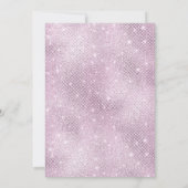 象フローラベビーシャワー招待状ガール 招待状 (裏面)