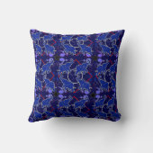 象ブルーバンダナ枕 クッション (裏面)