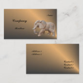 象プロファイルカード 名刺 (正面/裏面)