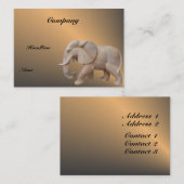 象プロファイルカード 名刺 (正面/裏面)