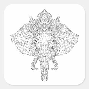象ヘッドZendoodle スクエアシール