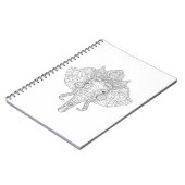 象ヘッドZendoodle ノートブック (左側)