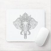 象ヘッドZendoodle マウスパッド (マウス)