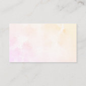 象ベビーおむつラッフル エンクロージャーカード (裏面)