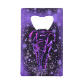 象ボトルオープナー歩くアットスターリーナイト クレジットカード栓抜き (正面)