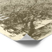 象ポップ・アートの動物写真 ポスター (角)