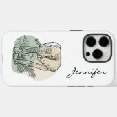 象モダンのiPhone Case-Mate iPhoneケース (裏面 (横))