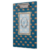 象モダンスタイリッシュの紋様 クリップボード (左)