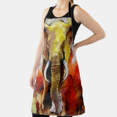 象モダン油塗装抽象芸術 エプロン (インサイチュ)