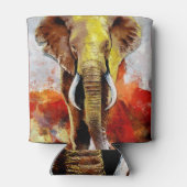 象モダン油塗装抽象芸術 缶クーラー (裏面)